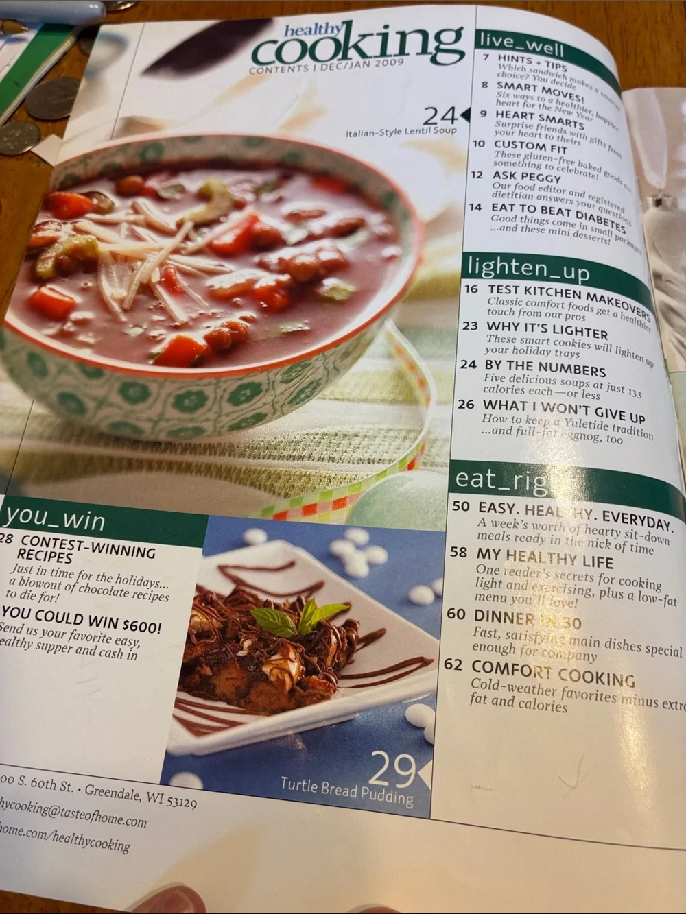 Lot of three Taste of Home cooking magazines